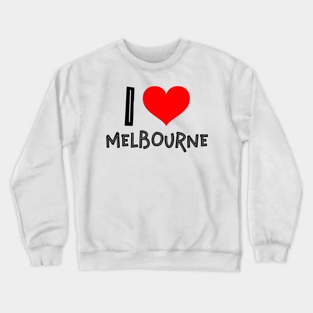 I love Melbourne Crewneck Sweatshirt by Mantra99